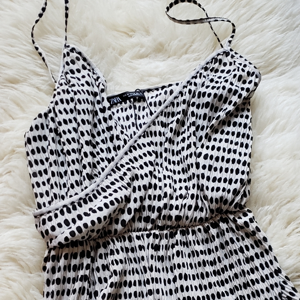 ZARA Wrap V-neck Asymmetrical Top NWT